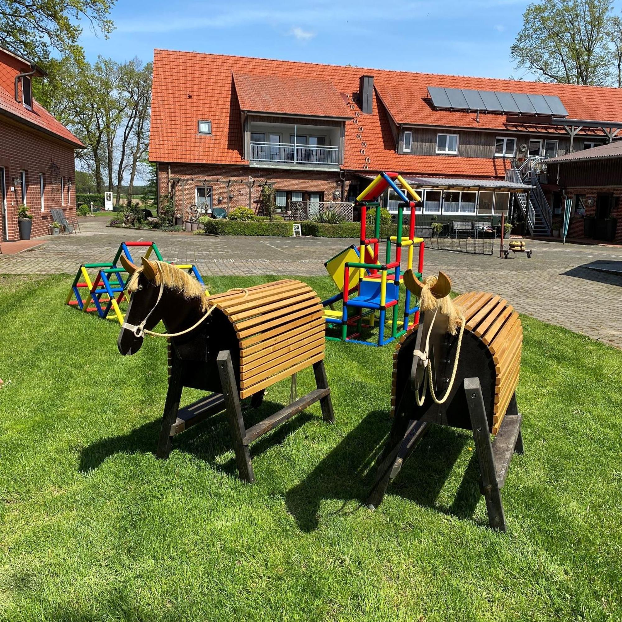 Ferienhof Westermann Waldblick Lahden Bagian luar foto